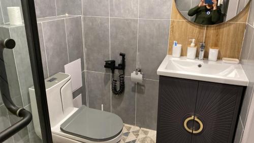 Phòng tắm tại Akzhol