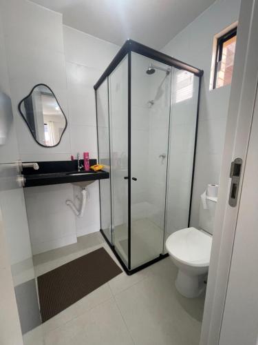 Et badeværelse på Apartamento Vista mar