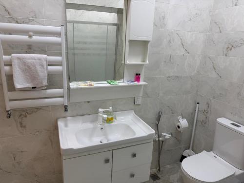 Koupelna v ubytování Family Comfort Stay Baku
