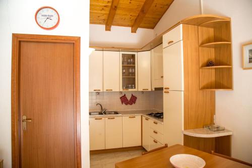 Køkken eller tekøkken på Bright apartment with two lovely terraces