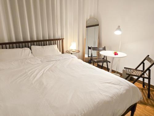 Postel nebo postele na pokoji v ubytování Chuncheon On, Single-family home, Up to 6 people