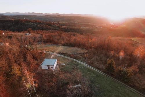 Naturlandskabet i nærheden af feriehuset