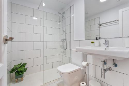 Koupelna v ubytování Oasis Duna Casa Maho