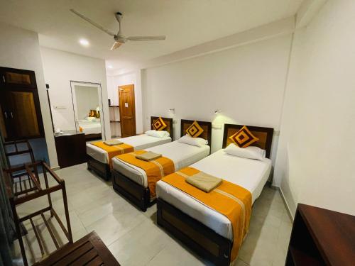 Postel nebo postele na pokoji v ubytování House On The Bend