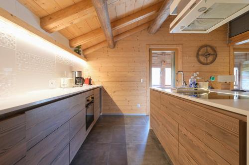 Køkken eller tekøkken på Appartement Le Jalouvre