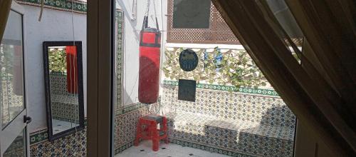 Een balkon of terras bij Dar Fawaz