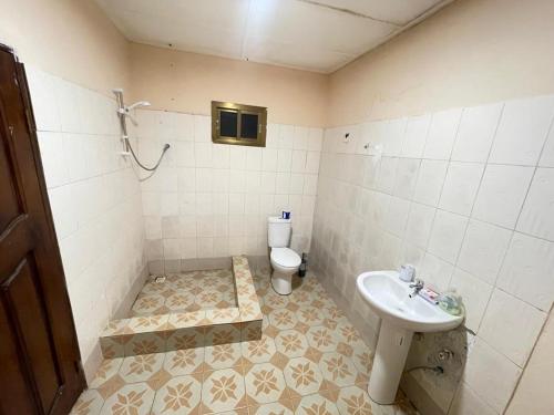 Ένα μπάνιο στο Brimelia Lodge