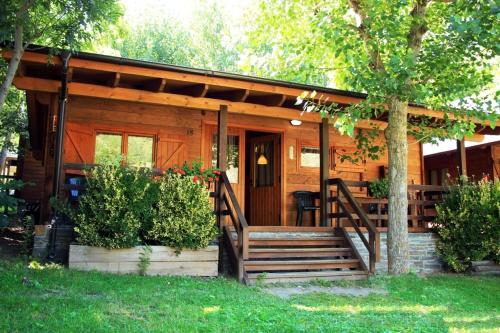Zahrada ubytování Bungalows Nou Camping