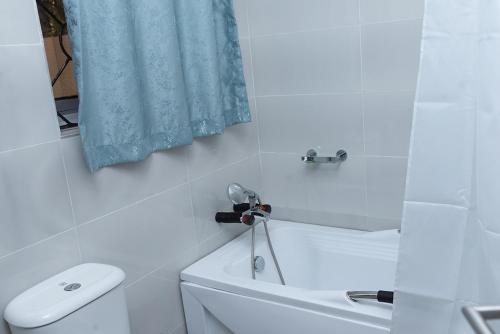 Koupelna v ubytování GoodHouse Rhythm and Blues