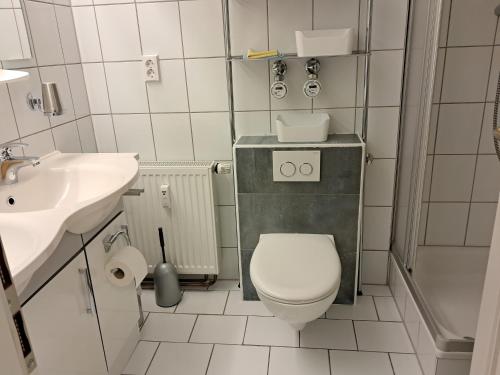 Koupelna v ubytování Rosenalm App 23