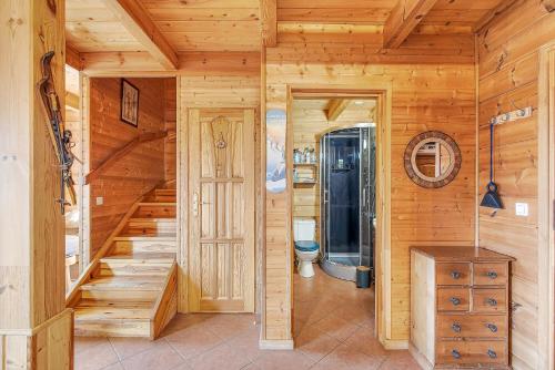 Et badeværelse på Chalet la montagne numero 10