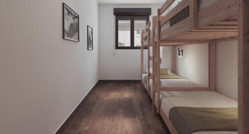 Postel nebo postele na pokoji v ubytování My Rooms Hostel Las Salas by My Rooms Hotels - Albergue