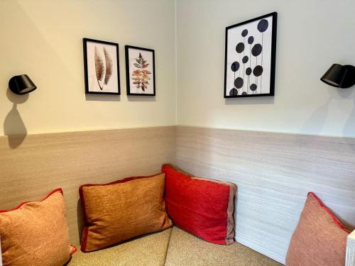 Istumisnurk majutusasutuses MUNTE - Wellnesshotel am Stadtwald