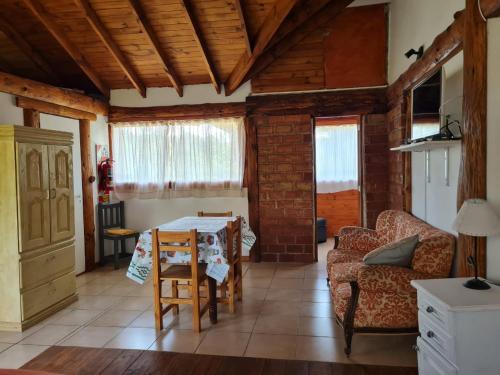 Posezení v ubytování Cipresales