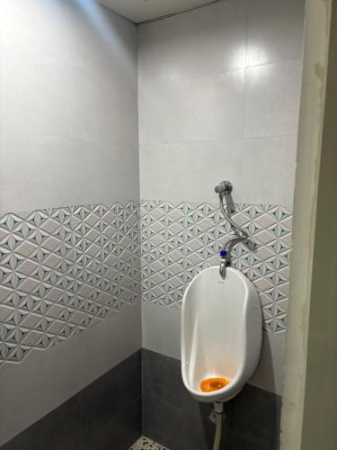 Koupelna v ubytování Friends Villa