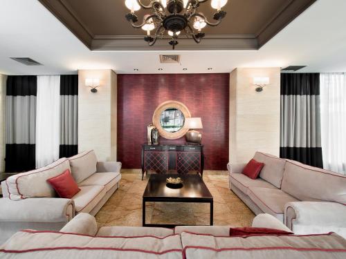 Posezení v ubytování Hotel Zentral Parque