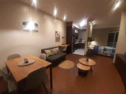 Et opholdsområde på Garzonier más Piscina