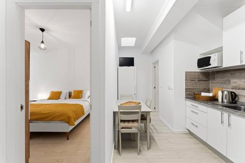 Køkken eller tekøkken på Artistas House