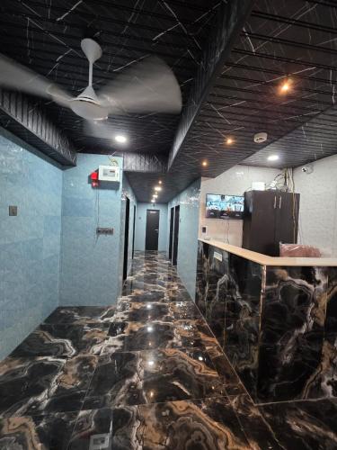 TV a/nebo společenská místnost v ubytování Hotel Tree