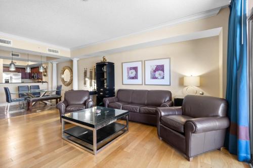 Posezení v ubytování North Beach Resort & Villas