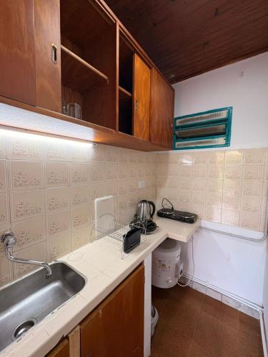 Køkken eller tekøkken på Posada KUARAHY