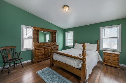 Postel nebo postele na pokoji v ubytování Fairmont Suites