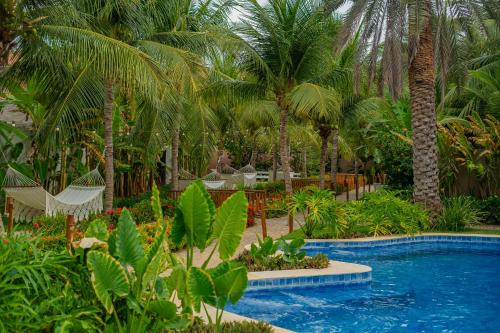 Bazén v ubytování Villa Jaguar Fortim nebo v jeho okolí