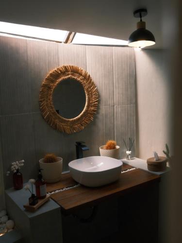 Koupelna v ubytování La Duna Desert Camp