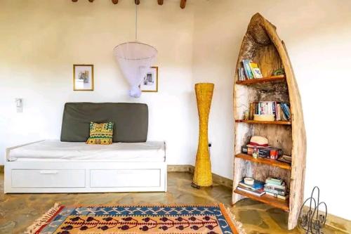 Biblioteca en la villa