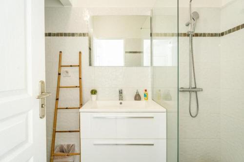 Koupelna v ubytování Studio Diamond