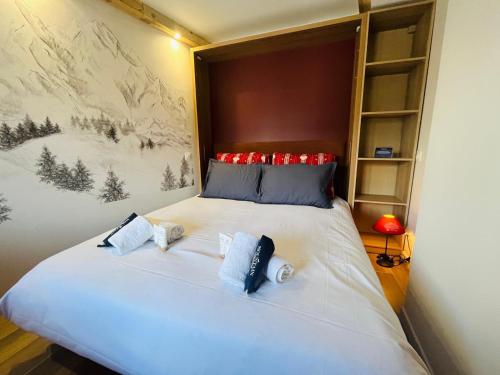 Appartement rénové Méribel 6 pers, balcon, parking, WiFi