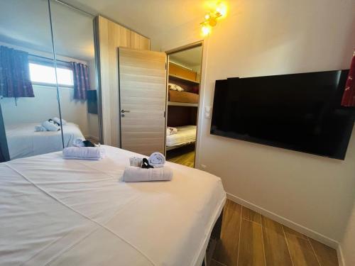 Appartement rénové Méribel 6 pers, balcon, parking, WiFi