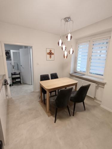 Kuchyň nebo kuchyňský kout v ubytování Specious Apartment in Downtown