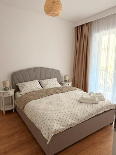 En eller flere senge i et værelse på Forestis Thermalis