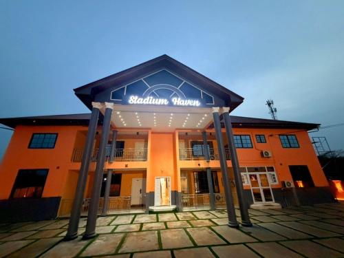 Budova, kde se hotel nachází