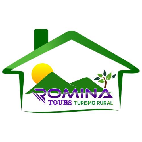 un logo di una società di tetti con una casa di Romina Tours a Prainha