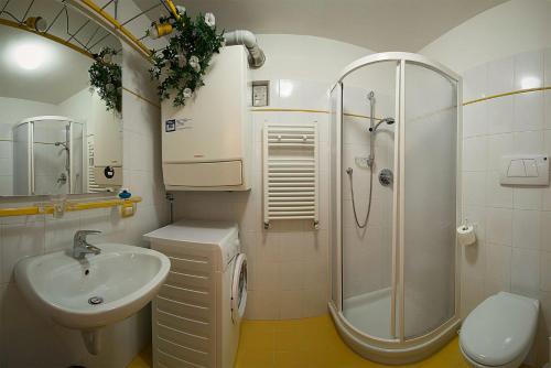 Kúpeľňa v ubytovaní Casa Fam.Barbolini