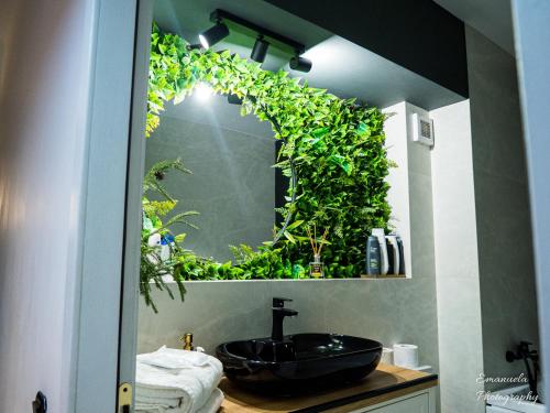 Et badeværelse på Penthouse Aeroport Iasi