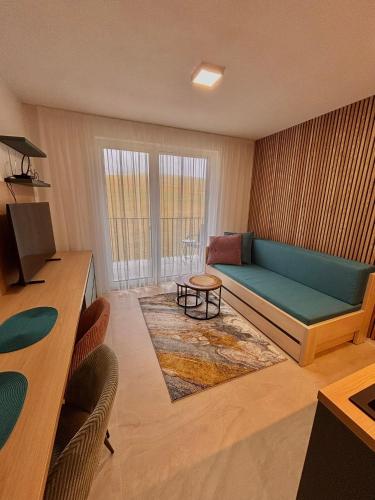 Posezení v ubytování Apartmán nad Dolným Kubínom