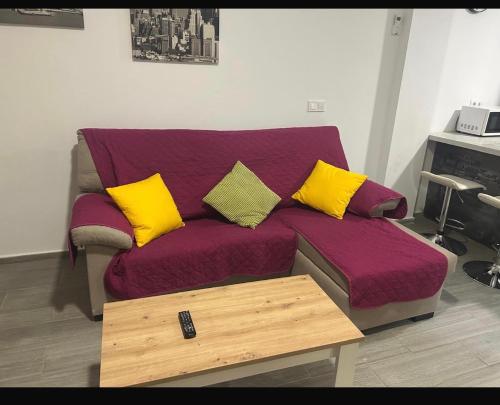 Et opholdsområde på Suite LF Dos Balcones - No Fumadores - 1 Dormitorio Con Salón más Baño Privado y Balcón- Sin Ascensor