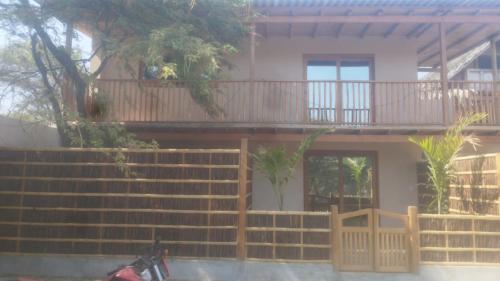 Ban công/sân hiên tại Casa de david