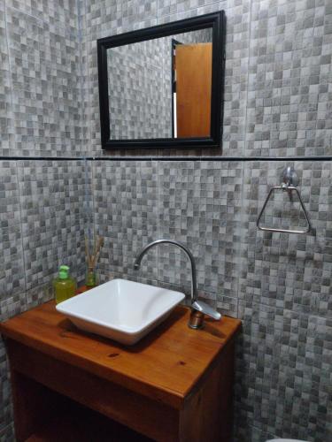 Et badeværelse på Casa Familiar cerca del Río