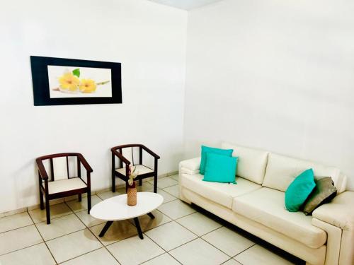 Area soggiorno di Pousada Ypês dos Lençóis