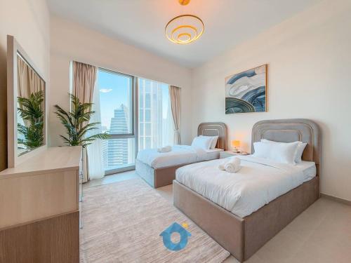 Best Burj Khalifa Skyline View Huge 3BR Like Home