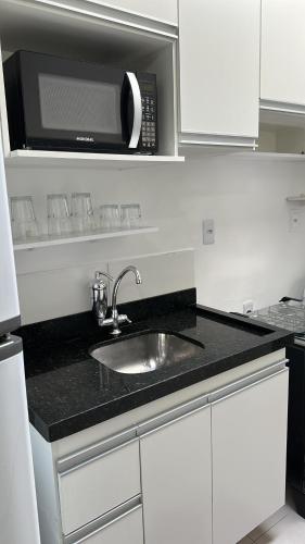 Kuchyň nebo kuchyňský kout v ubytování Casa 2 Suites ,térrea ,