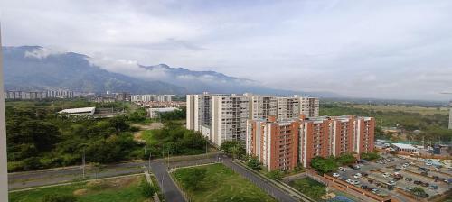 Nespecifikovaný výhled na hory nebo výhled na hory při pohledu z apartmánu