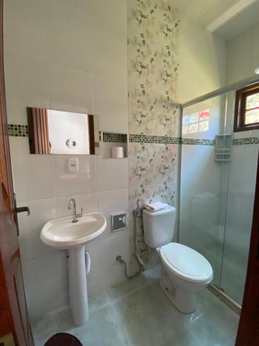 Un baño de Pousada Casa Primitivus