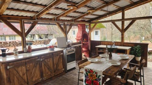 Restaurace v ubytování Cabana Pinolera