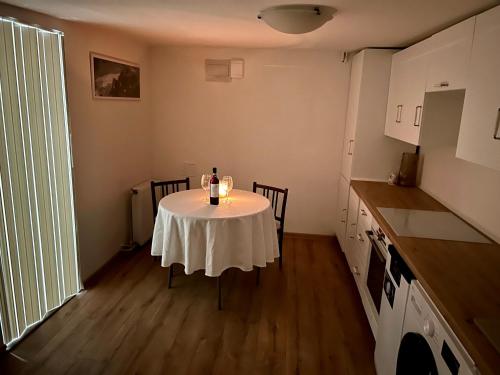 Køkken eller tekøkken på Atlas Apartments 2