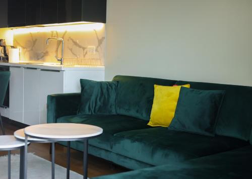 Et opholdsområde på Marble Horizon Skyline